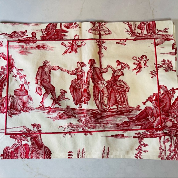 Pierre Deux Other - NWT Pierre Deux Set of 6 Toile Placemats